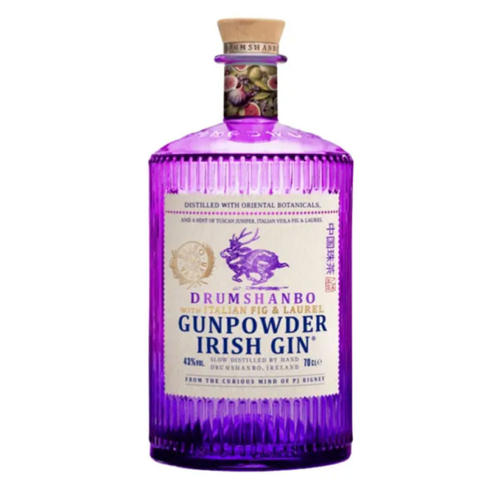 Drumshanbo Gunpowder Gin Figue Et Laurier d'Italie 70cl 43%