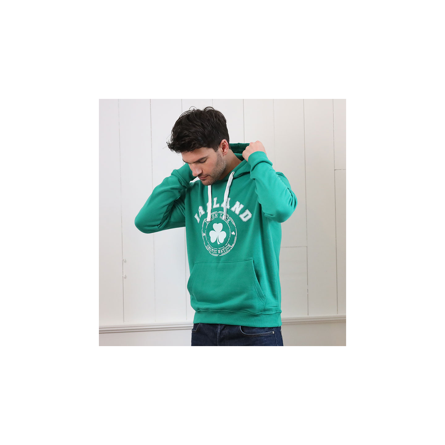 Green Shamrock Hoodie