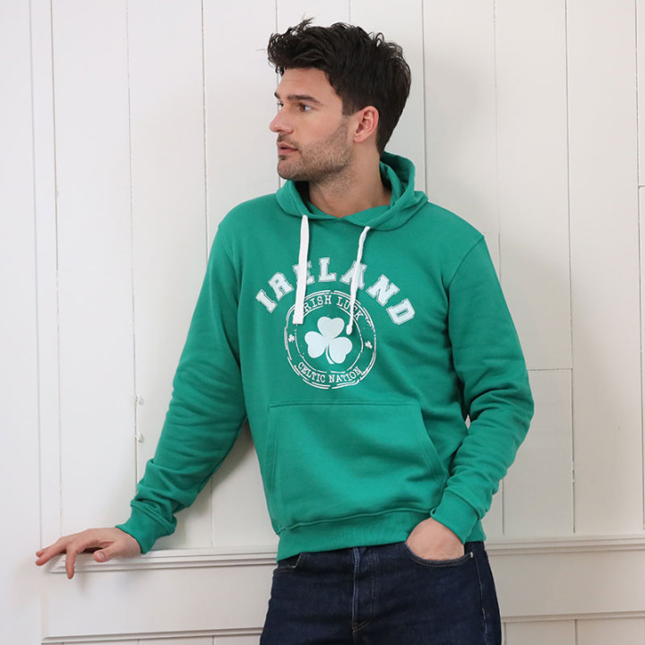 Green Shamrock Hoodie