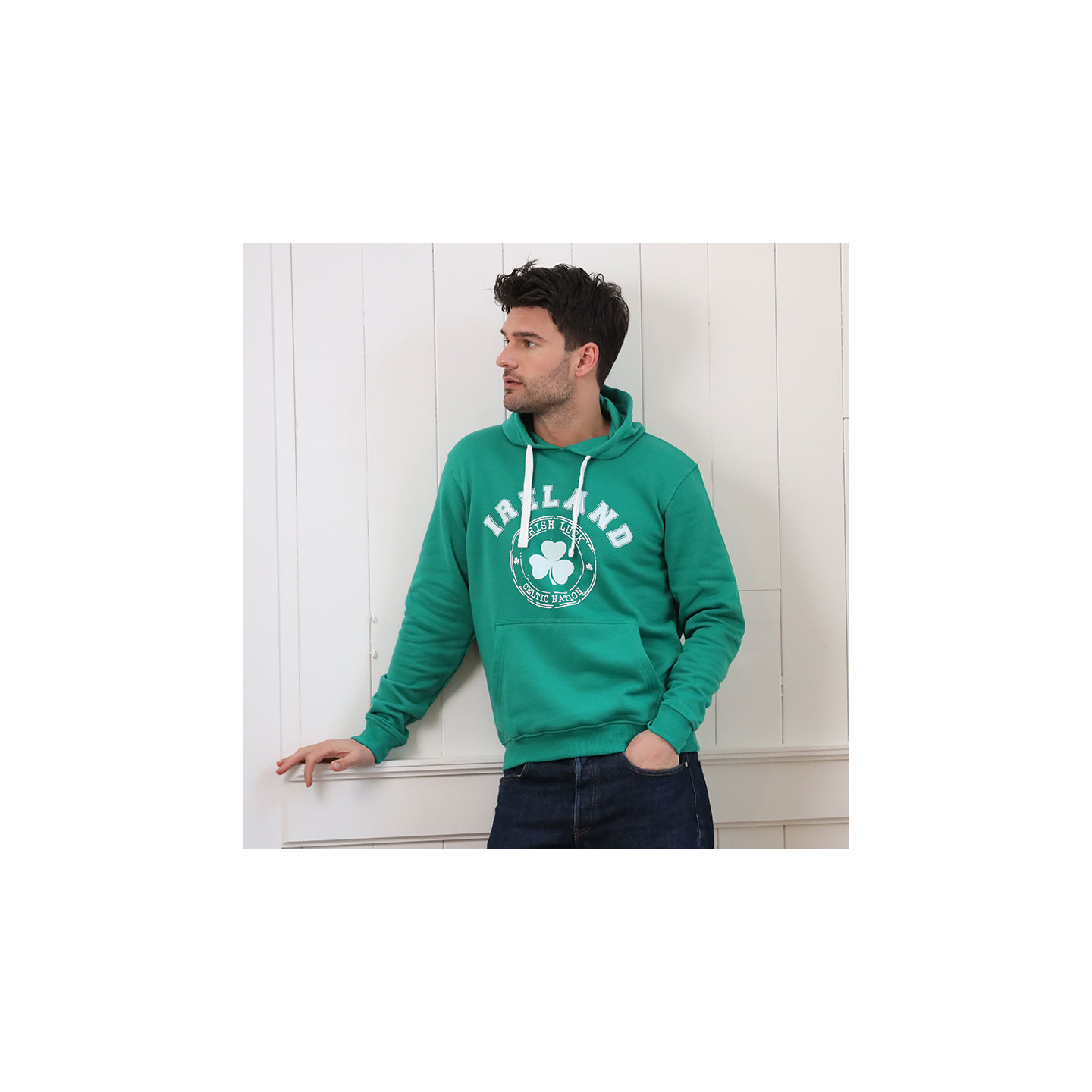 Green Shamrock Hoodie