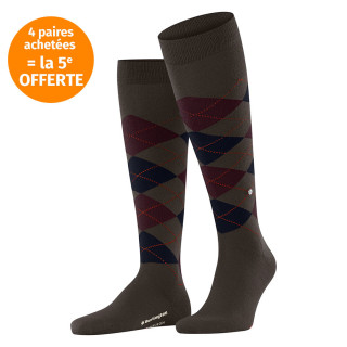 Chaussettes homme Hautes Edinburgh Burlington