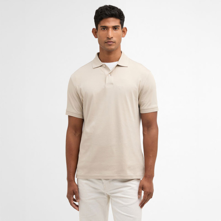 Barbour Hylton Interlock Bleached Love Polo Shirt