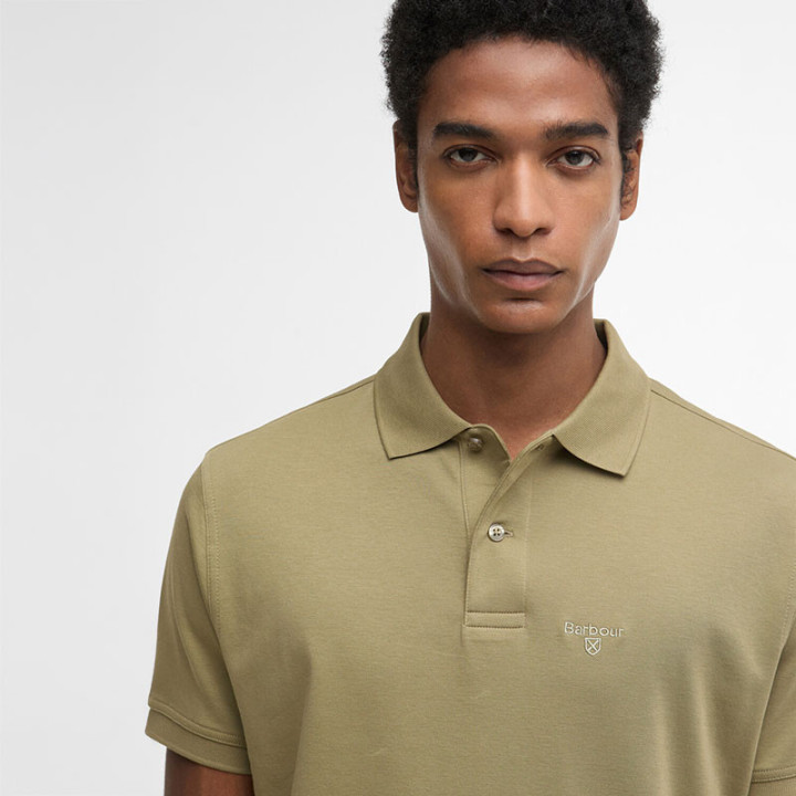 Polo Hylton Interlock Mist Barbour