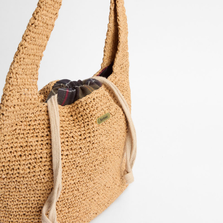 Barbour Lily woven tote bag