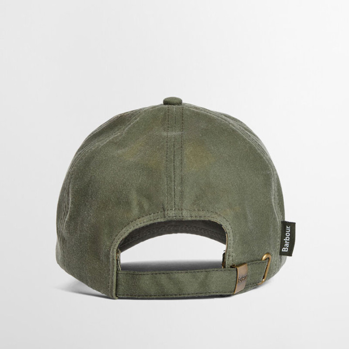 Barbour Wax Sports Light Moss Cap