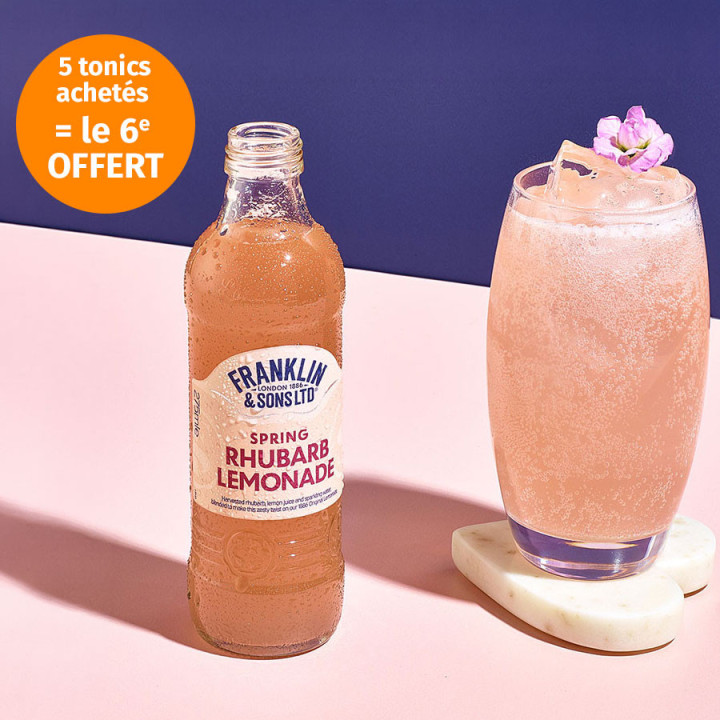 Franklin & Sons Apple and Rhubarb Soda 275ml