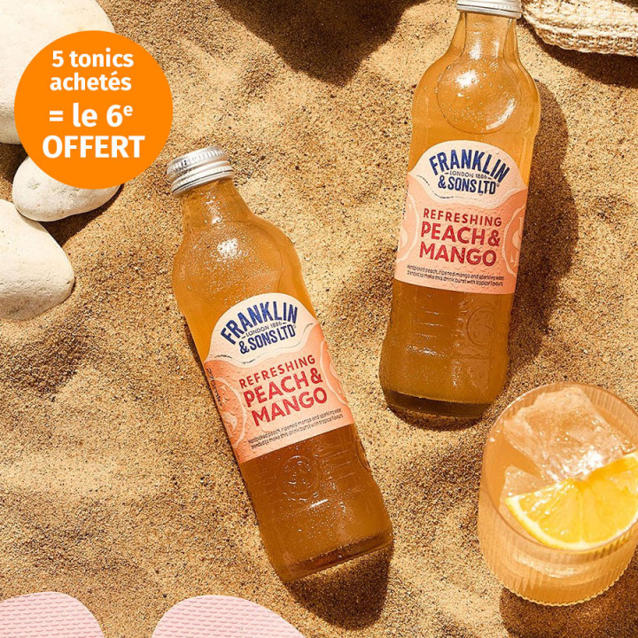 Franklin & Sons Peach & Mango Soda 275ml