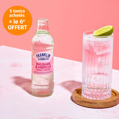 Franklin & Sons Rhubarb Tonic Water With Hibiscus 200ml
