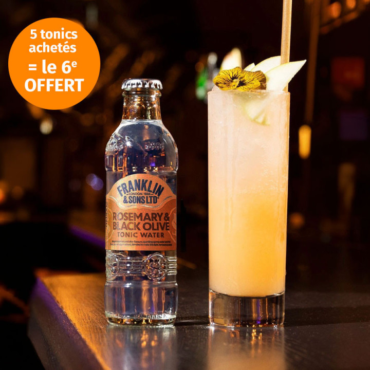 Franklin & Sons Rosemary Tonic Water With Black Olive 200ml