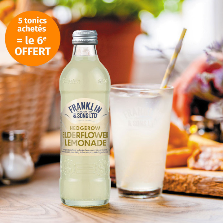 Franklin & Sons Lemonade and Elderflower Soda 275ml