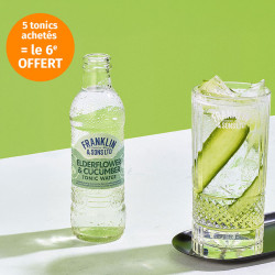 Tonic à la Fleur de Sureau et au Concombre Franklin & Sons 200ml