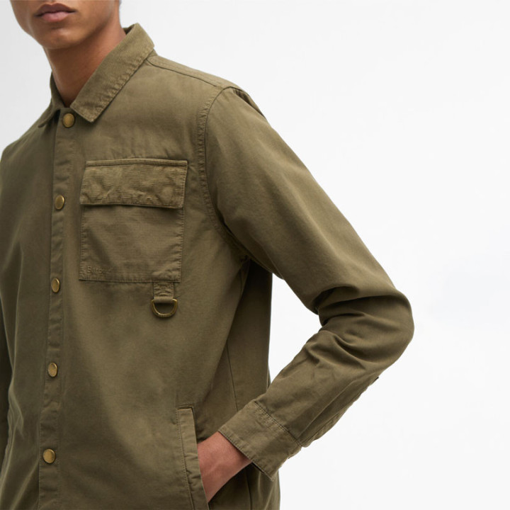 Surchemise Declan Patch Ivy Green Barbour