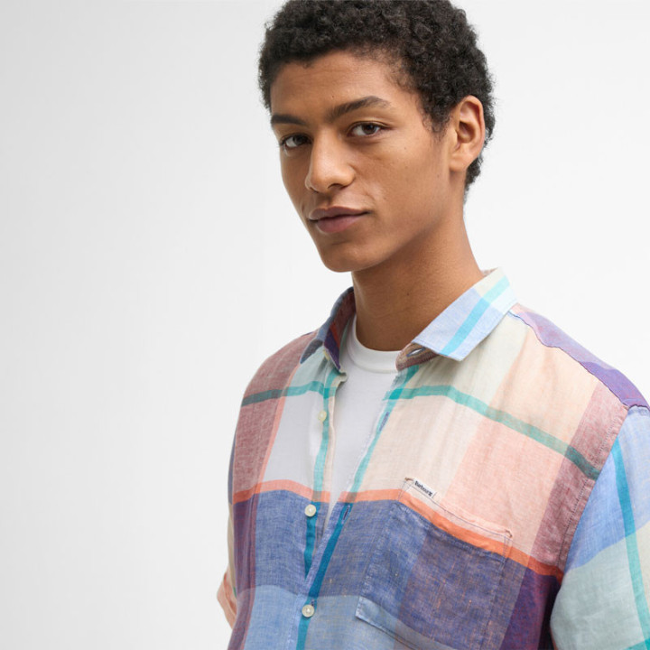 Chemise Bridford Checked Summer Barbour