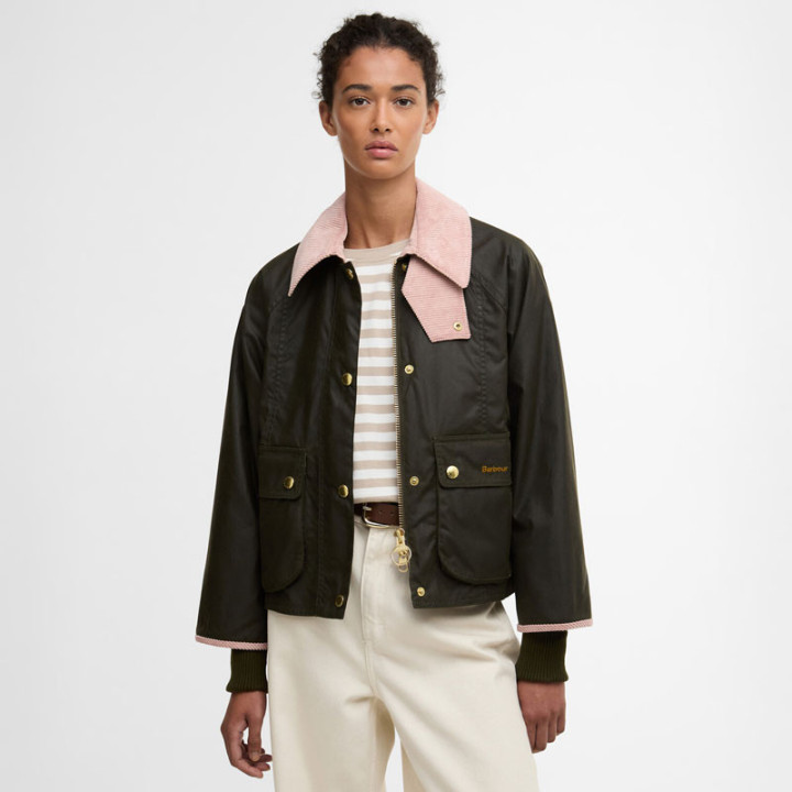 Barbour Beadnell Cropped Oilskin Jacket