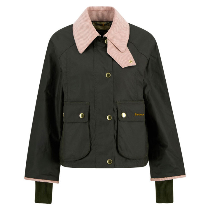Veste Huilée Cropped Beadnell Barbour