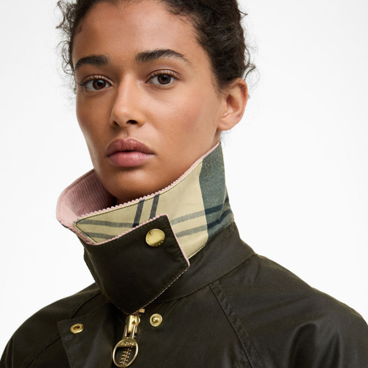 Barbour Beadnell Cropped Oilskin Jacket