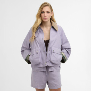 Veste Cropped Beadnell Heather Mist Barbour