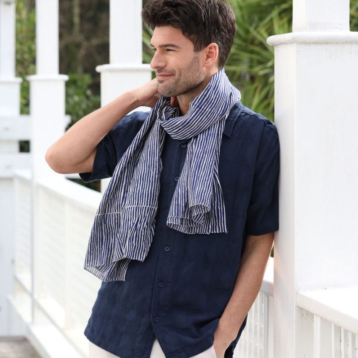 Out Of Ireland Gabriel Striped Shawl