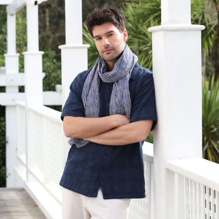 Out Of Ireland Gabriel Striped Shawl