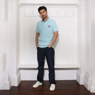 Out Of Ireland x Camberabero Blue Six Nations Polo Shirt