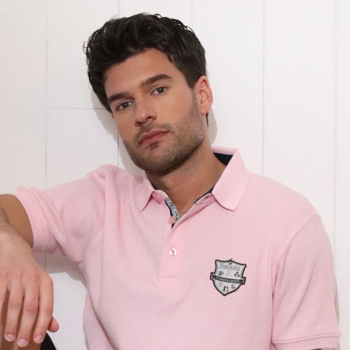 Out Of Ireland x Camberabero Pink 6 Nations Polo Shirt