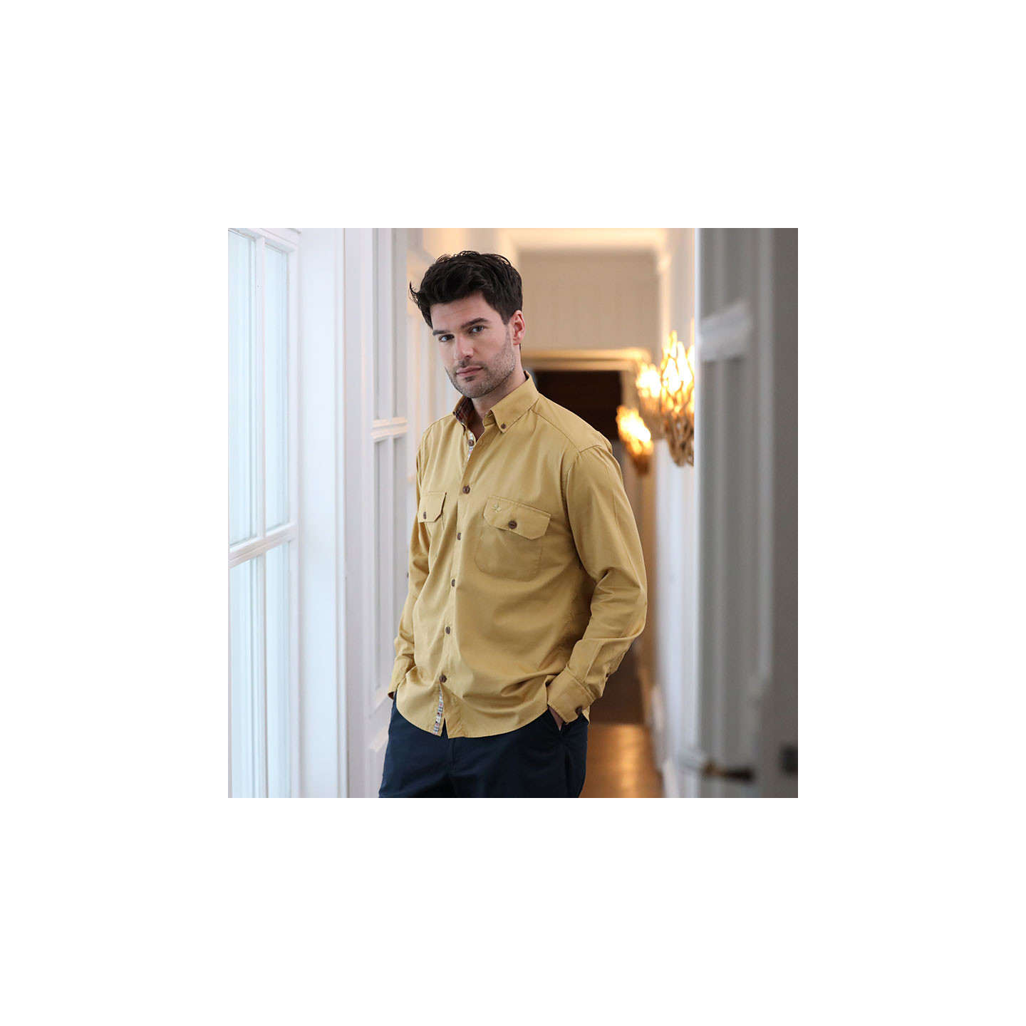 Chemise Enzo Beige Out Of ireland