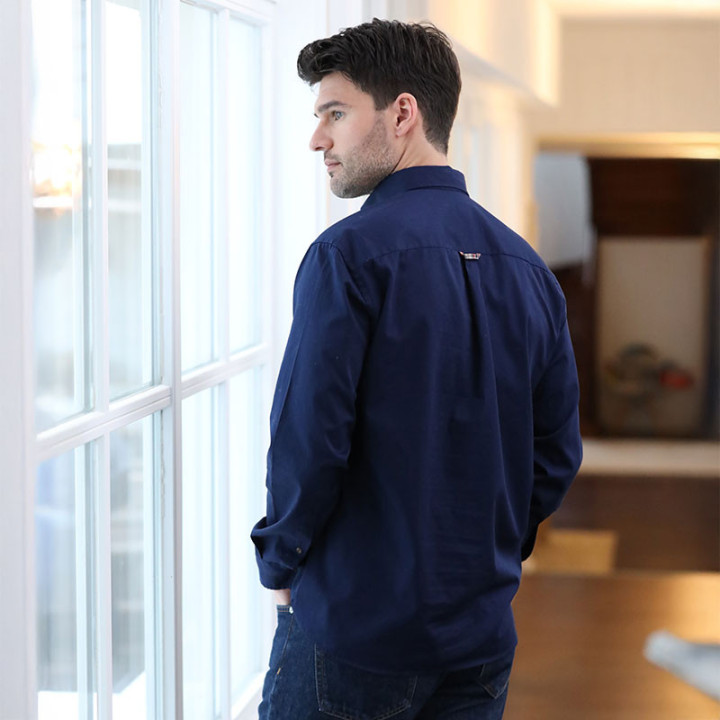 Out Of Ireland Enzo Navy Shirt