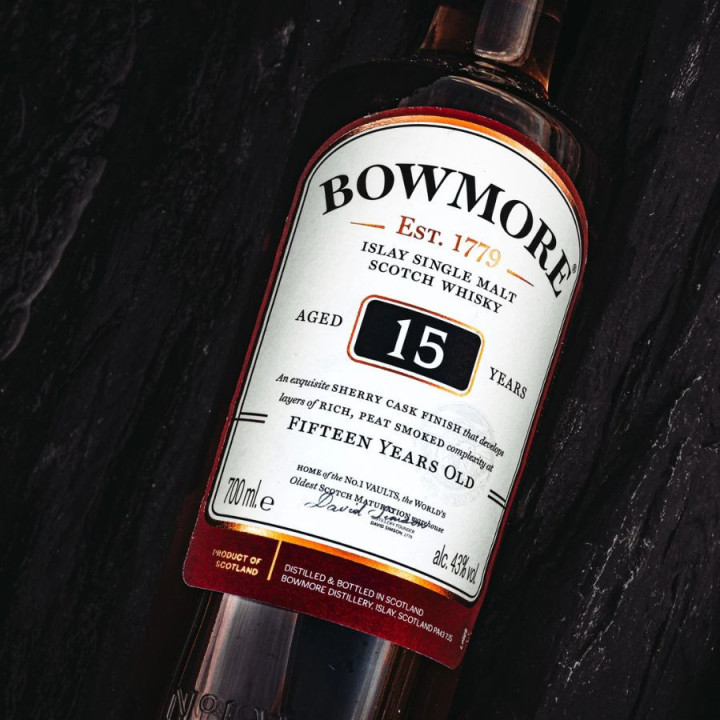 Bowmore 15 Years Old 70cl 43°