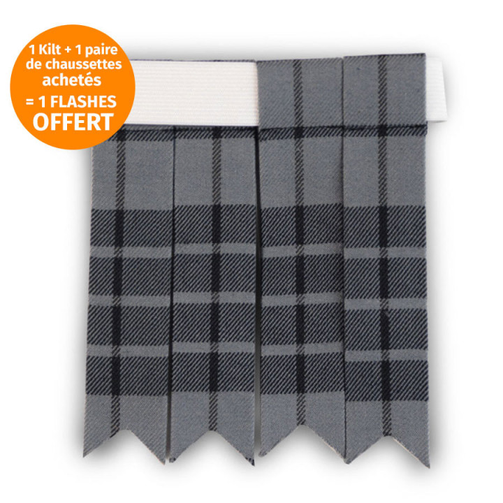 Granite Gray Kilt Flashes