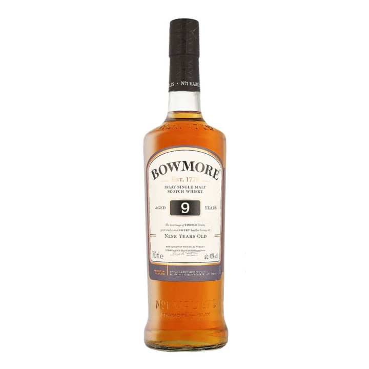 Bowmore 9 Ans 70cl 40°