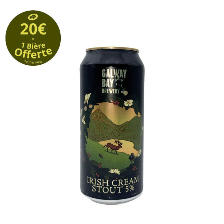 Galway Bay Irish Ceam Stout 44cl 5°