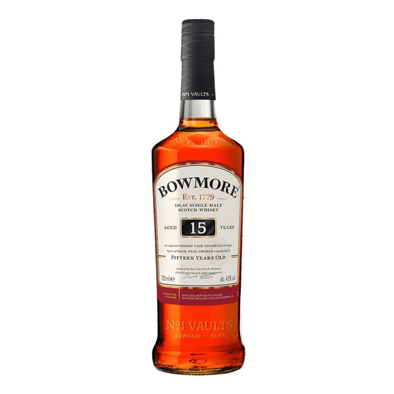 Bowmore 15 ans 70cl 43°