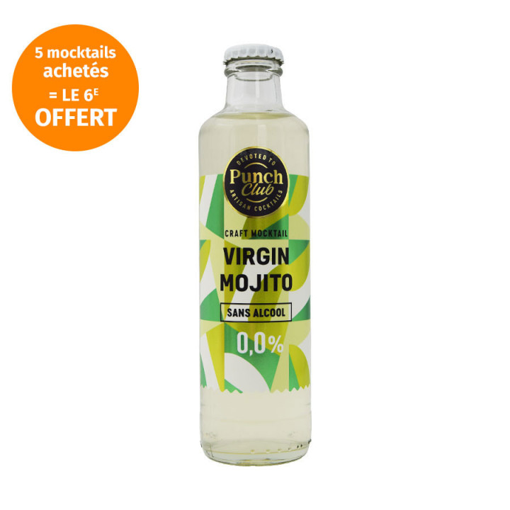 MOCKTAIL VIRGIN MOJITO 0% 25CL