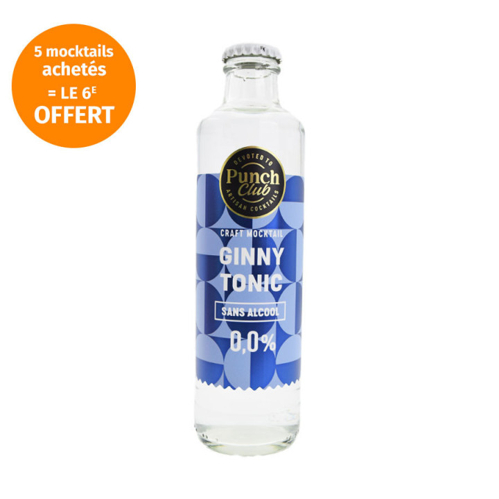 MOCKTAIL GINNY TONIC 0% 25CL