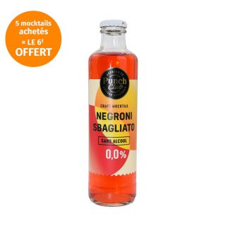MOCKTAIL NEGRONI SBAGLIATO 0% 25CL