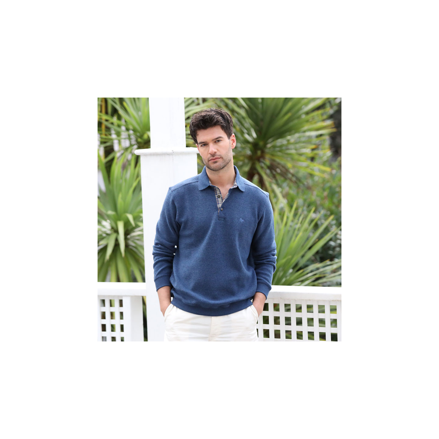Out Of Ireland Blue Léo Jumper