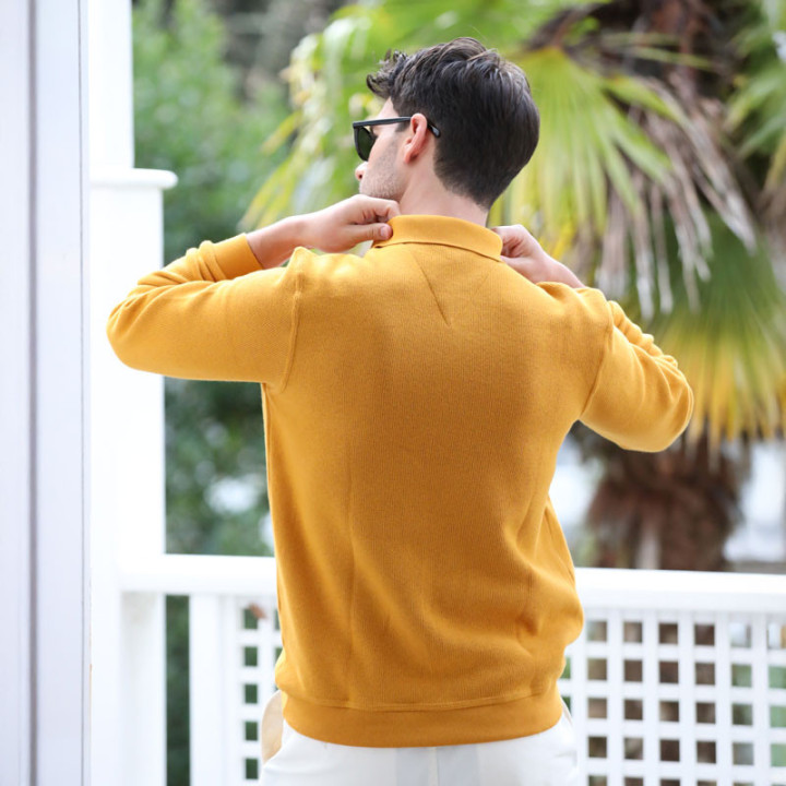 Out Of Ireland Leo Yellow Sweater 