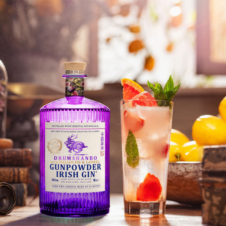 Drumshanbo Gunpowder Gin Figue Et Laurier d'Italie 70cl 43%