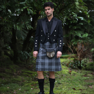 Party Kilt Granite Grey Kilt