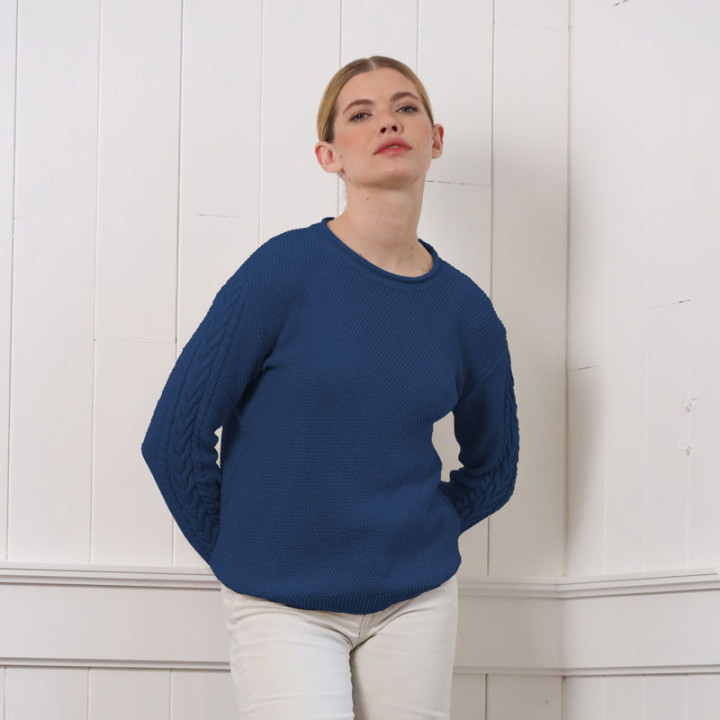 Out Of Ireland Anna Blue Jumper