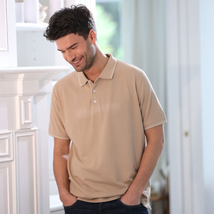 Out Of Ireland Sand Aaron Polo Shirt