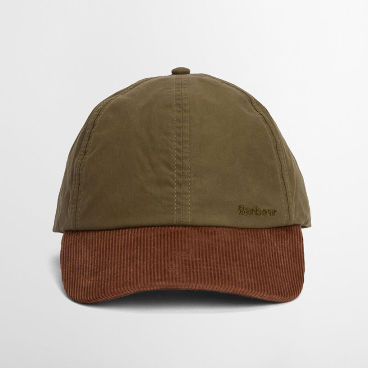 Barbour Transport Green Cap
