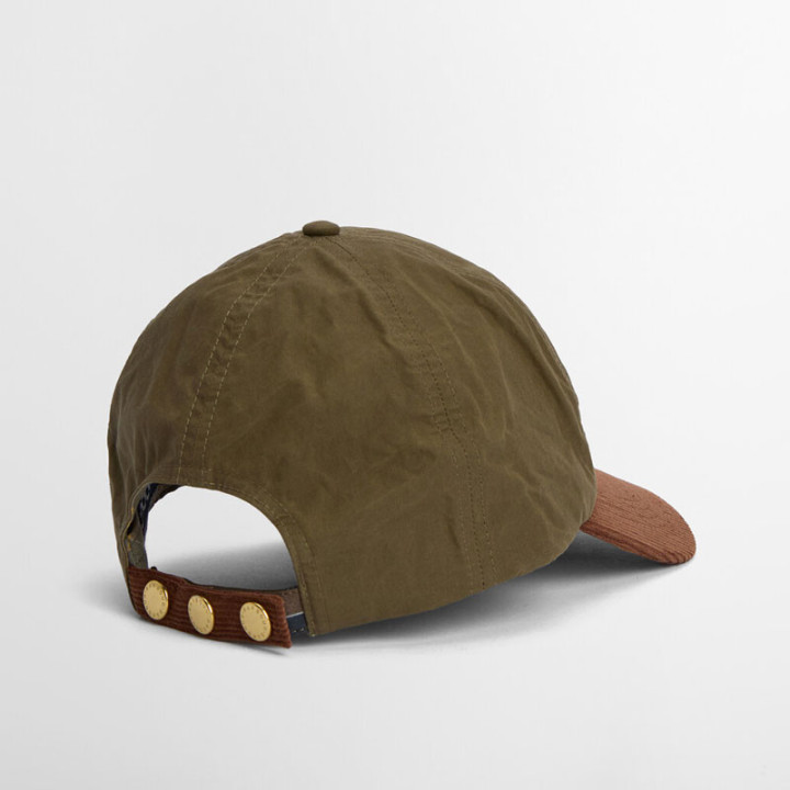 Barbour Transport Green Cap