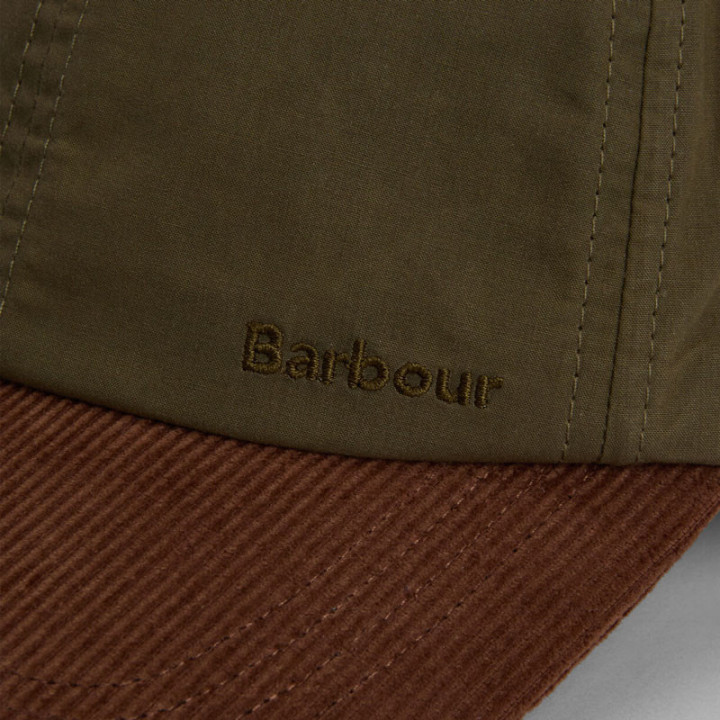 Barbour Transport Green Cap