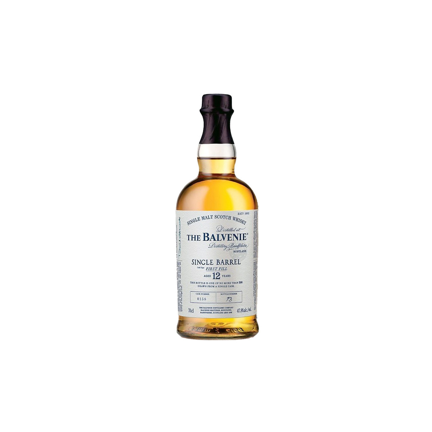 Balvenie 12 Years Old Single Barrel 70cl 47.8° - Le Comptoir Irlandais