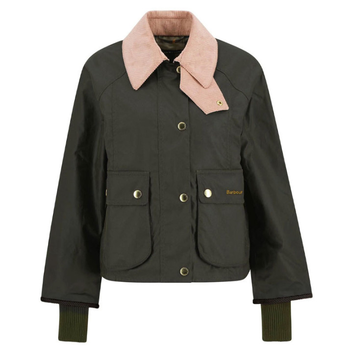 Barbour Beadnell Cropped Oilskin Jacket