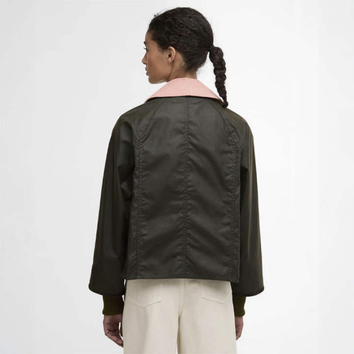 Barbour Beadnell Cropped Oilskin Jacket