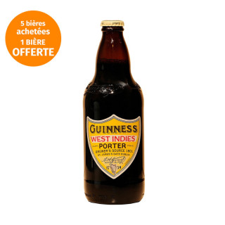 Guinness West Indies Porter 50cl 6°