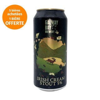 Galway Bay Irish Ceam Stout 44cl 5°