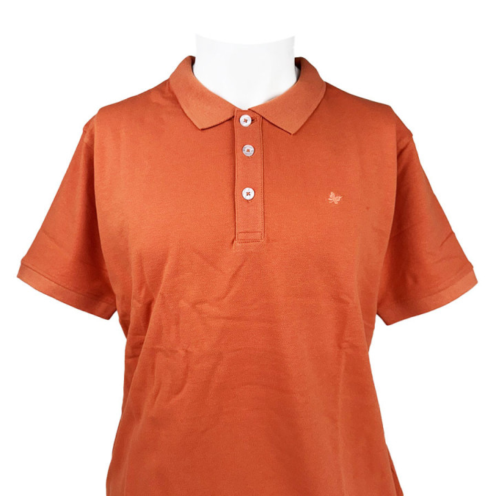 Out Of Ireland Aaron Pumpkin Polo Shirt